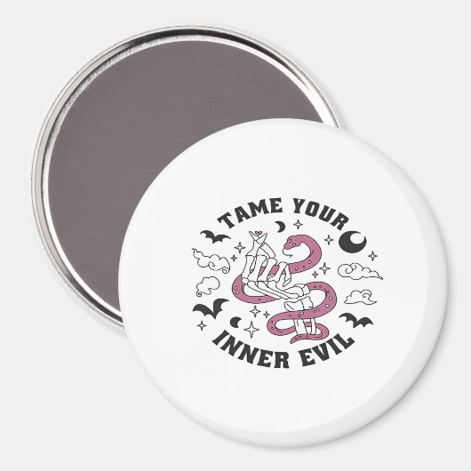 Skeleton Hand Herzmachen Magnet (Vorderseite/Rückseite)