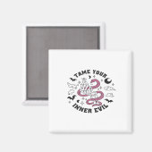 Skeleton Hand Herzmachen Magnet (Vorderseite/Rückseite)