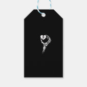 Skeleton Hand Holding Herz Geschenkanhänger (Vorderseite)