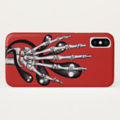 Skeleton Hand mit Geistern Case-Mate iPhone Hülle (Rückseite (Horizontal))
