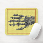 skeleton Hand Mousepad (Mit Mouse)