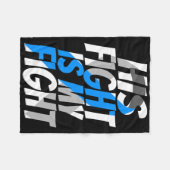 Skeleton Hand Peace Liebe Crocs Family Xmas Pajama Fleecedecke (Vorderseite (Horizontal))