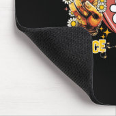 Skeleton Hand Peace Liebe Crocs Family Xmas Pajama Mousepad (Ecke)