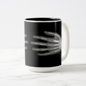Skeleton Hand X-Ray Tasse (VorderseiteRechts)