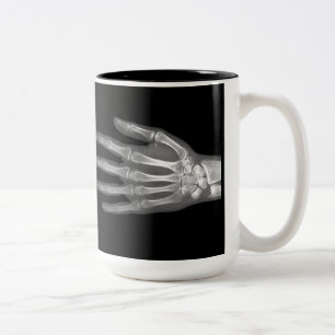 Skeleton Hand X-Ray Tasse