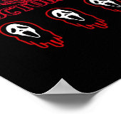 Skeleton Hands 31/10 Classic Poster (Ecke)