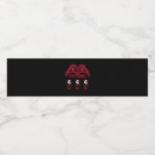 Skeleton Hands 31/10 Classic Wasserflaschenetikett (Einzelnes Label)