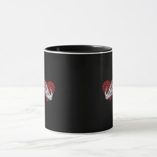 Skeleton Hands Classic Tasse (Zentrum)