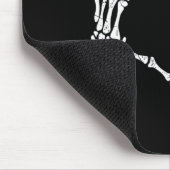 Skeleton Hands Heart Sign Halloween Kostüme Männer Mousepad (Ecke)