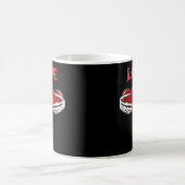 Skeleton Hands Herz Funny Design Kaffeetasse (Mittel)