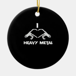 Skeleton Hands Herz - Funny Halloween Keramik Ornament