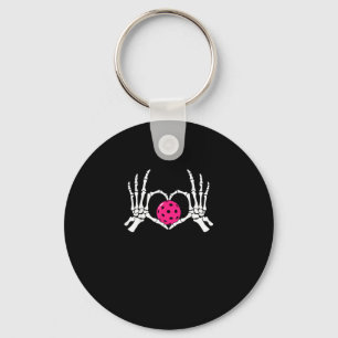 Skeleton Hands Herz Signieren Funny Pickle Valenti Schlüsselanhänger