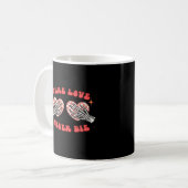 Skeleton Hands Herzdesign Classic Kaffeetasse (Vorderseite Links)
