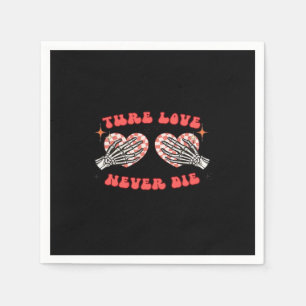 Skeleton Hands Herzdesign Classic Serviette