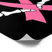 Skeleton Hands Holding Ribbon Halloween Kostüm Ha Poster (Ecke)