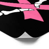 Skeleton Hands Holding Ribbon Halloween Kostüm Ha Poster (Ecke)