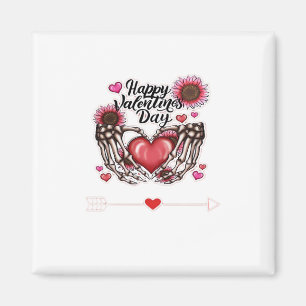 Skeleton Hands Valentinstag Classic Magnet