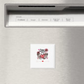 Skeleton Hands Valentinstag Classic Magnet (In Situ (Geschirrspüler))