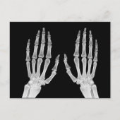 Skeleton Hands Xray Picture Human Anatomy Foto Postkarte (Vorderseite)