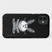 Skeleton Häschen Case-Mate iPhone Hülle (Rückseite (Horizontal))