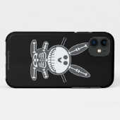 Skeleton Häschen Case-Mate iPhone Hülle (Rückseite (Horizontal))