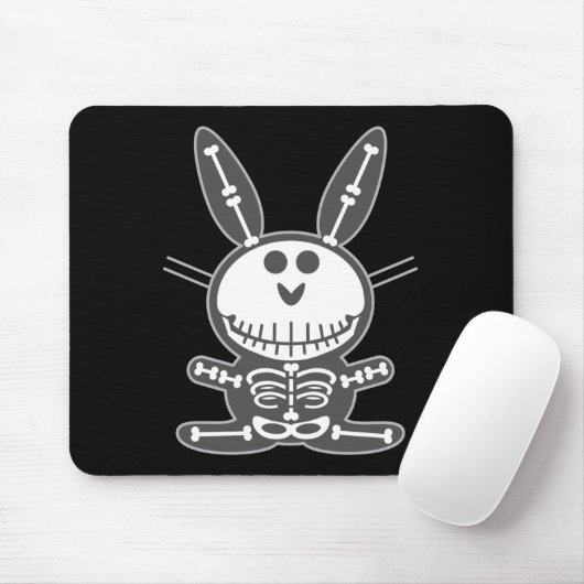 Skeleton Häschen Mousepad (Mit Mouse)