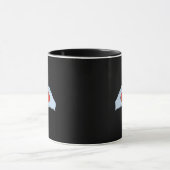 Skeleton Heart Hands Classic & Basic Halloween Tasse (Zentrum)