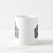Skeleton Heart Hands Classic Kaffeetasse (Mittel)