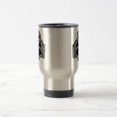 Skeleton Heart Hands Classic Reisebecher (Mittel)