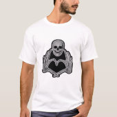 Skeleton Heart Hands Classic T-Shirt (Vorderseite)