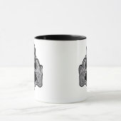 Skeleton Heart Hands Classic Tasse (Zentrum)