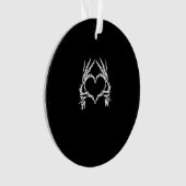 Skeleton Heart Hands - Halloween - Skeleton Hands Ornament (Vorderseite)