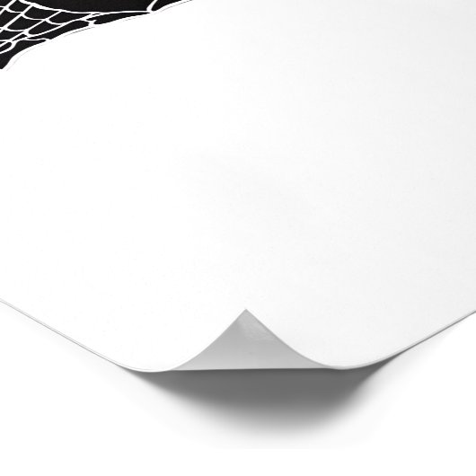 Skeleton Heart Hands - Klassisch Poster (Ecke)