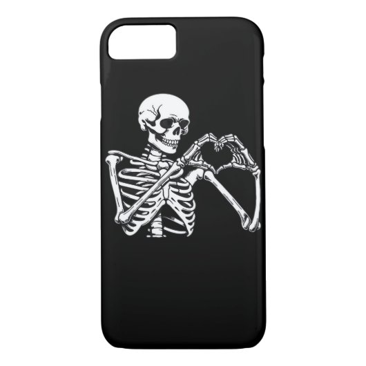 Skeleton Heart Hands unterzeichnen Halloween Kostü Case-Mate iPhone Hülle (Rückseite)