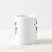 Skeleton Herz Hände für Trends Kaffeetasse (Mittel)