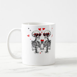 Skeleton Herz Hände für Trends Kaffeetasse