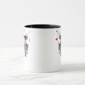 Skeleton Herz Hände für Trends Tasse (Zentrum)