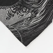 Skeleton Hexch Pumpkin Fleecedecke (Ecke)