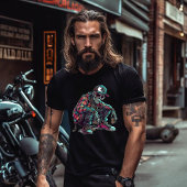 Skeleton Hobo Squatting T-Shirt