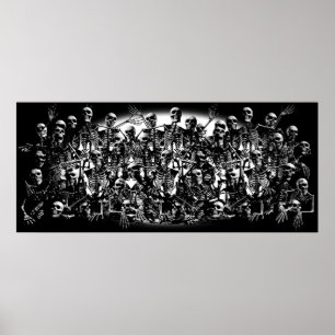 Skeleton Horde Posters Poster