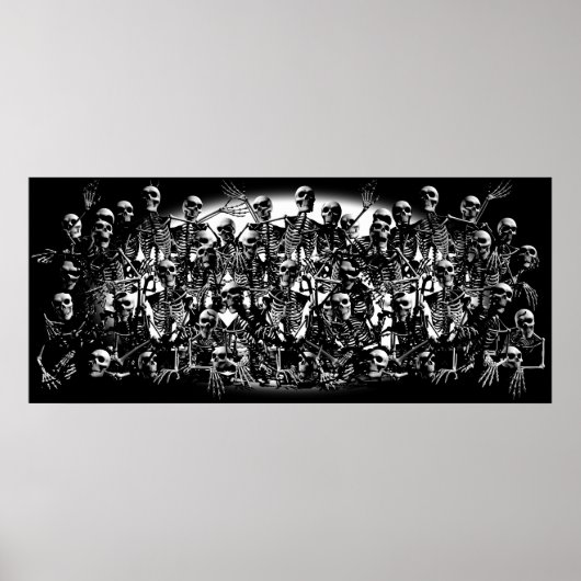 Skeleton Horde Posters Poster (Vorne)