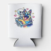 Skeleton Hugging a German Shepherd � Unique Gothic Dosenkühler (Vorderseite)