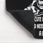 Skeleton If You Don't Teach Them At 5 You'll Feel Mousepad (Ecke)