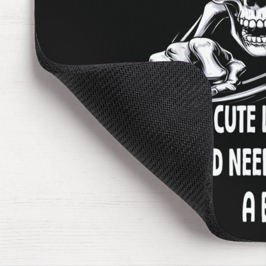 Skeleton If You Don't Teach Them At 5 You'll Feel  Mousepad (Ecke)