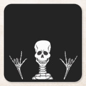 Skeleton ILY Paper Untersetzer (Vorderseite)