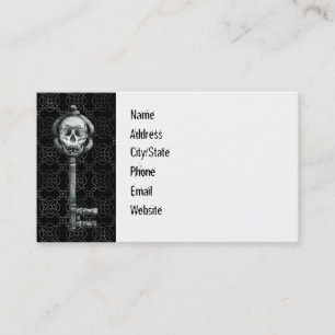 Skeleton Key Profilkarte Visitenkarte