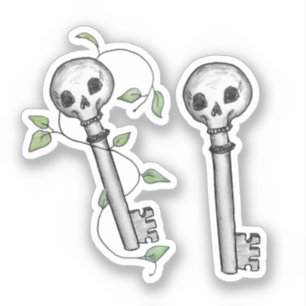 Skeleton Keys Aufkleber