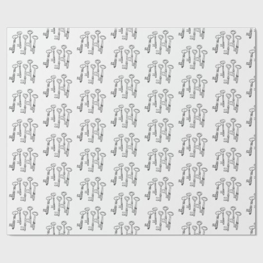 Skeleton Keys Geschenkpapier (Flach)
