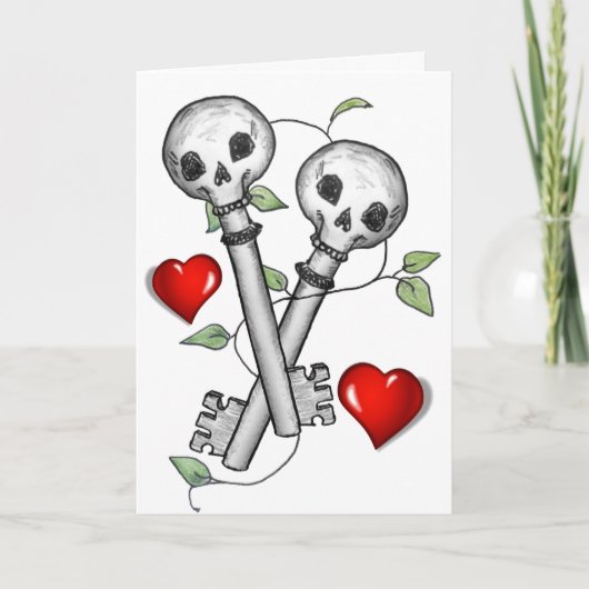 Skeleton Keys Karte (Vorderseite)