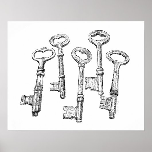 Skeleton Keys Poster (Vorne)